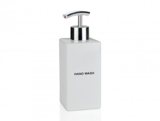 Keramický dávkovač tekutého mýdla ANDREA HOUSE Hand Wash, bílý
