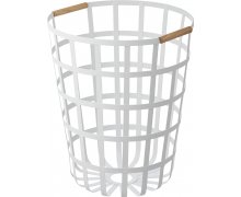 Koš na prádlo Yamazaki Tosca Laundry Basket, kulatý/bílý