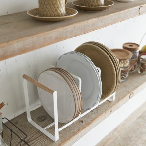 Stojan na talíře YAMAZAKI Tosca Dish Rack - bílý