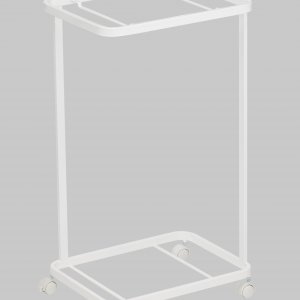 Vozík na koše s prádlem YAMAZAKI Tosca Laundry Wagon, bílý