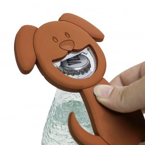Magnetický otvírák Balvi Woof !, hnědý