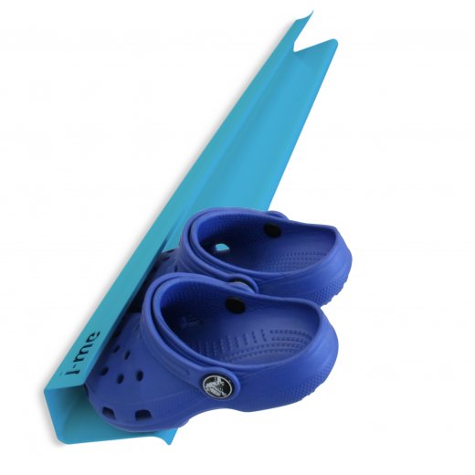Police na dětské boty J-ME Kid's Shoe Rack, 70 cm, modrá