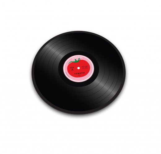 Skleněná podložka JOSEPH JOSEPH Worktop Saver 30 cm. "Vinylová LP deska"