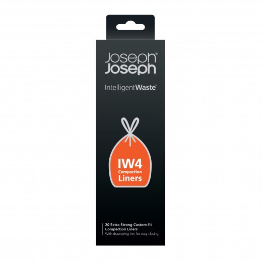 Extra pevné sáčky na odpadky pro koše se stlačovací mechanikou Titan JOSEPH JOSEPH IntelligentWaste ™ IW4 - (30 l.)