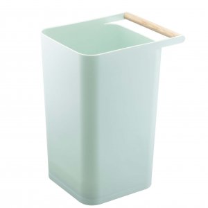 Kancelářský koš s madlem (9,5 l.) Tyrkysový Yamazaki Como
