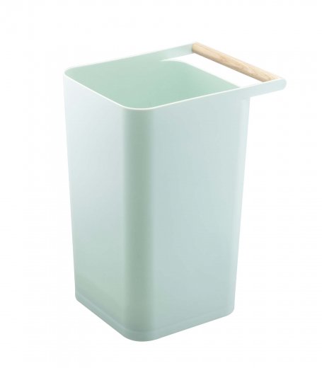 Kancelářský koš s madlem (9,5 l.) Tyrkysový Yamazaki Como