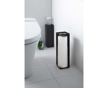 Elegantní stojan na náhradní toaletní papír Yamazaki Tower, černý