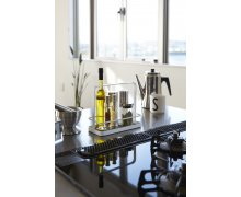 Kuchyňský stojan na dochucovací ingredience Yamazaki Tower Seasoning Rack, bílý