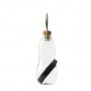 Filtrační láhev s binchotanom BLACK-BLUM Eau Good, 800ml, s olivovou značkou