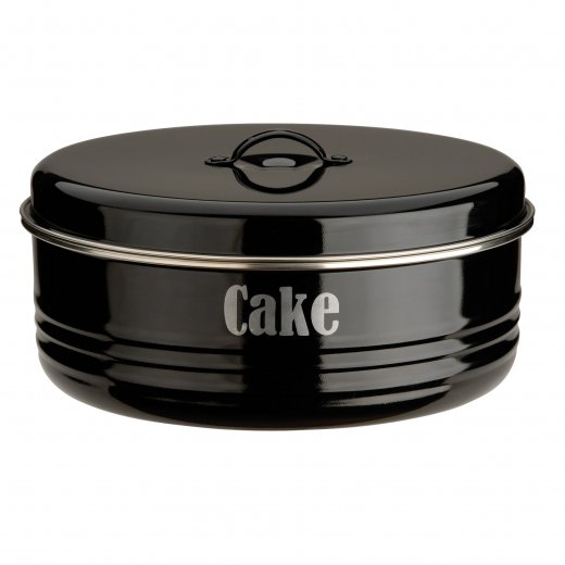 Dóza na koláč TYPHOON Vintage Cake, (kov) černá