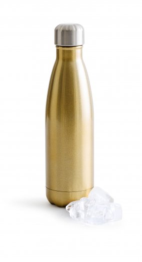 Nerezová termoláhev SAGAFORM Hot & Cold, 500 ml, zlatá
