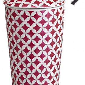 Termohrnek s čajovým sítkem  EIGENART TEAEVE MayLin Pink, 350ml