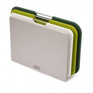 Stojan s deskami na krájení JOSEPH JOSEPH Nest ™ 3 Regular, zelený