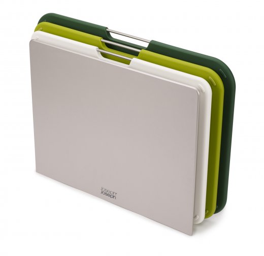 Stojan s deskami na krájené JOSEPH JOSEPH Nest ™ 3 Large, zelený