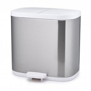 Odpadkový koš JOSEPH JOSEPH Bathroom Split ™ Steel