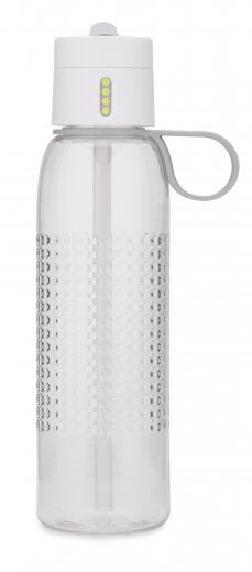 Sportovní láhev s počítadlem JOSEPH JOSEPH Dot Active, 750ml, bílá