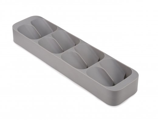 Kompaktní přihrádka na kořenky JOSEPH JOSEPH DrawerStore ™, šedá