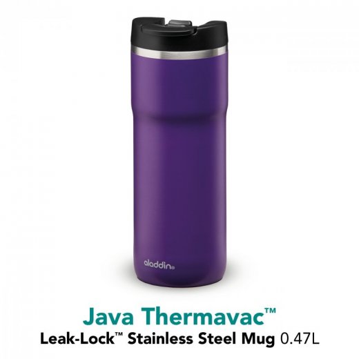ALADDIN Java Thermavac Leak-Lock™ vakuový termohrnek 470ml fialová