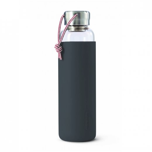 Skleněná láhev na vodu BLACK+BLUM Glass Water Bottle, slate