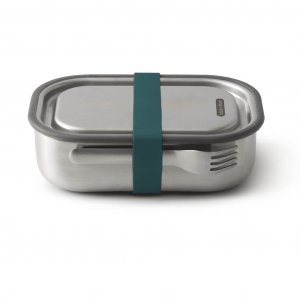 Lunch box BLACK+BLUM Steel 1000ml, modrý