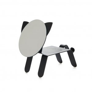 Kosmetické zrcadlo Cat 27210, černé