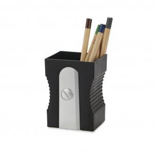 Stojánek na tužky Sharpener 27417, černý
