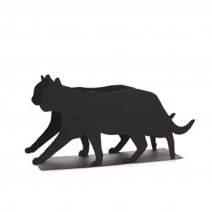 Stojan na noviny Feline 27442, černý