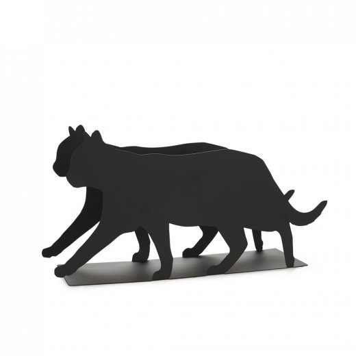 Stojan na noviny Feline 27442, černý