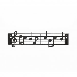 Věšák na klíče Music 27445