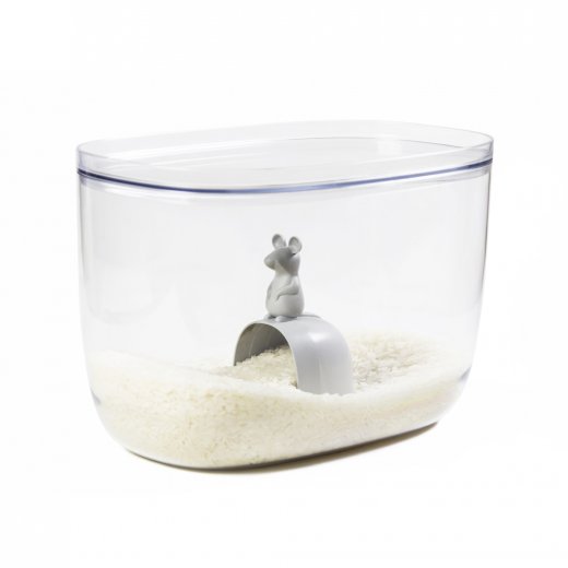 Dóza nejen na rýži s lopatkou Lucky Mouse Container