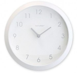 Hodiny na lednici BALVI TicTac 26556, 8cm, bílé