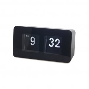 Stolní/nástěnné hodiny BALVI Flip 27187, černé