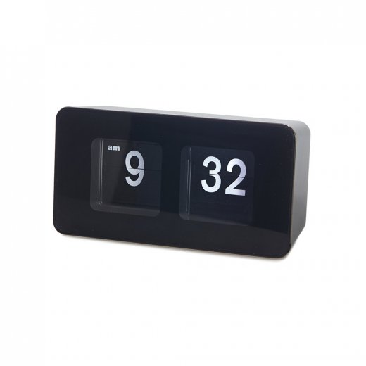 Stolní/nástěnné hodiny BALVI Flip 27187, černé