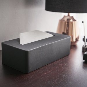 Box na papírové kapesníky YAMAZAKI Tower 4216, černý