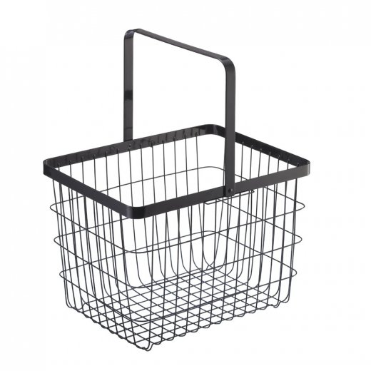 Koš na prádlo YAMAZAKI Tower 3161 Laundry Basket M, černý
