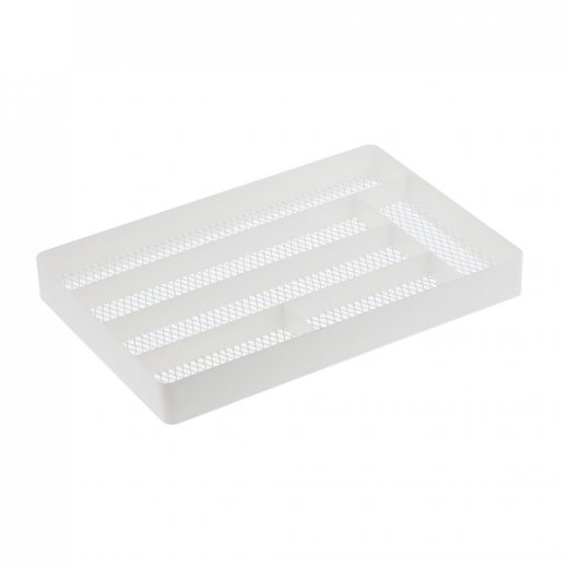 Přihrádky do zásuvky YAMAZAKI Tower 3315 Cutlery Tray, bílé