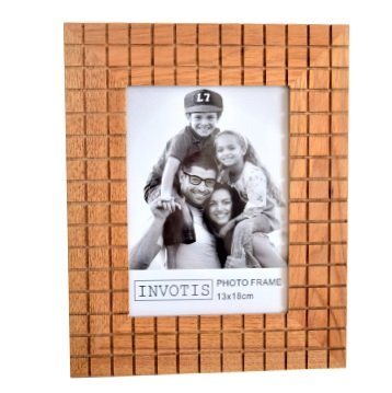 Fotorámeček INVOTIS Wood Square BD26, 13x18cm