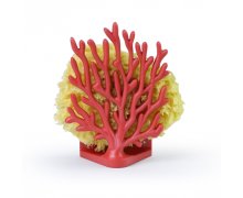 Držák na houbu QUALY Coral, červený