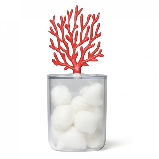 Zásobník QUALY Coral Container, červený