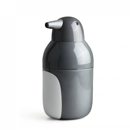 Dávkovač tekutého mýdla QUALY Penquin, 300ml, šedý