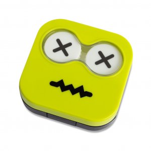 Pouzdro na čočky BALVI Emoji 26344, zelené