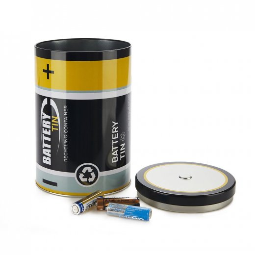 Nádobka na použité baterie BALVI Battery Tin 27238