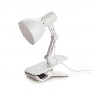 USB lampička s klipsem BALVI Clamp 27248, bílá