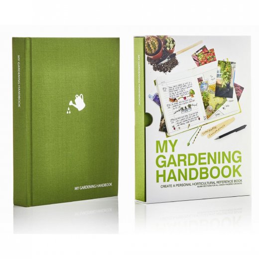 Zahradníkův záznamník SUCK UK My Gardening Handbook, zelený