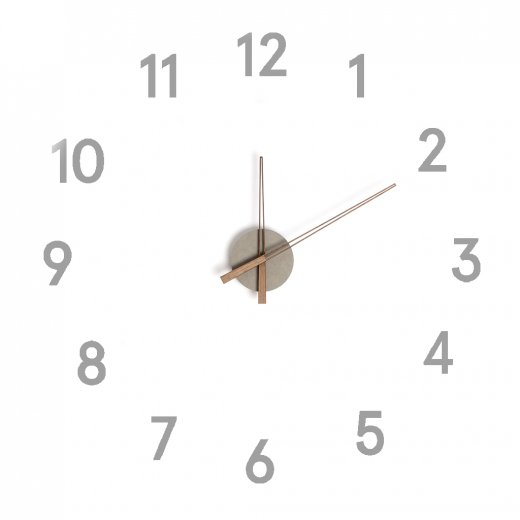Hodiny Momentum 27002, šedé