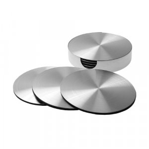 Tácky pod sklenice Coasters 1560, 10cm, 6ks