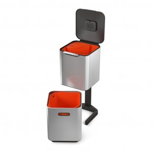 Koše na tříděný odpad Totem Compact 40L Steel 30063