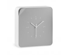 Skříňka na klíče s hodinami ClockBox, šedá