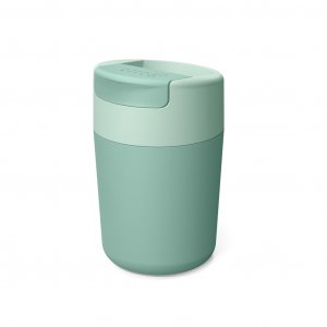 Cestovní hrnek s hygienickým uzávěrem Sipp Travel Mug 81122, 340ml, zelený