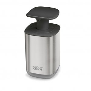 Dávkovač mýdla Presto Steel 85164, 350ml, šedý